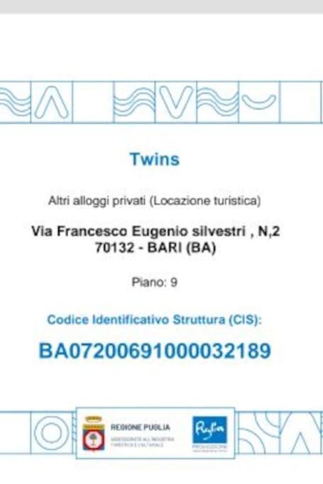 דירות בארי Casa Twins מראה חיצוני תמונה